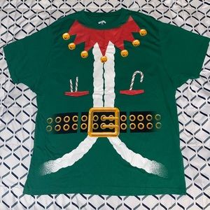 Holiday Time brand- Elf Graphic T-Shirt (XL)